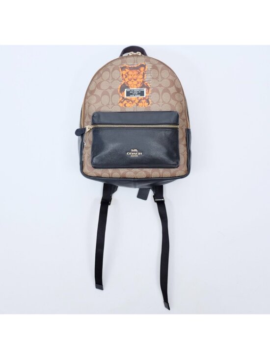Coach Backpack CHARLIE VANDAL GUMMY BEAR leather monogram main image 11